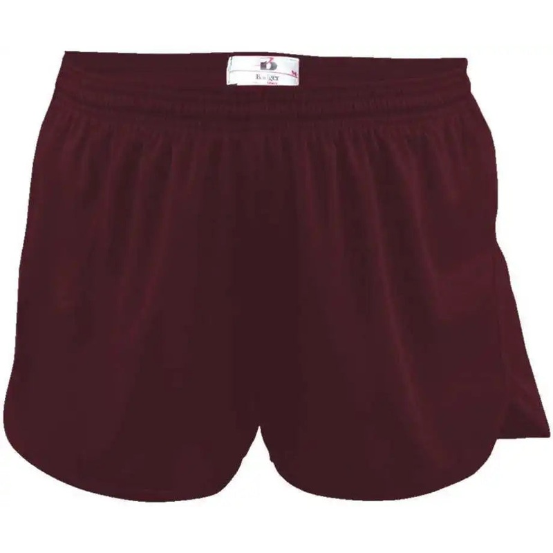 Badger Sport 2272 B-Core Youth Track Short – Maroon