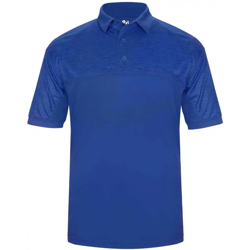 Badger Sport 3341 Tonal Blend Polo – Royal Royal Tonal Blend