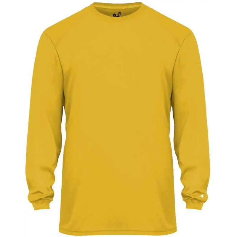 Badger Sport 4004 Ultimate Softlock Long Sleeve Tee – Gold