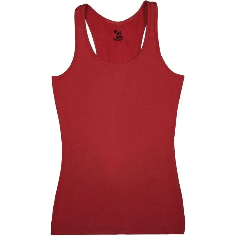 Badger Sport 4666 Pro-compression Ladies Racerback – Red