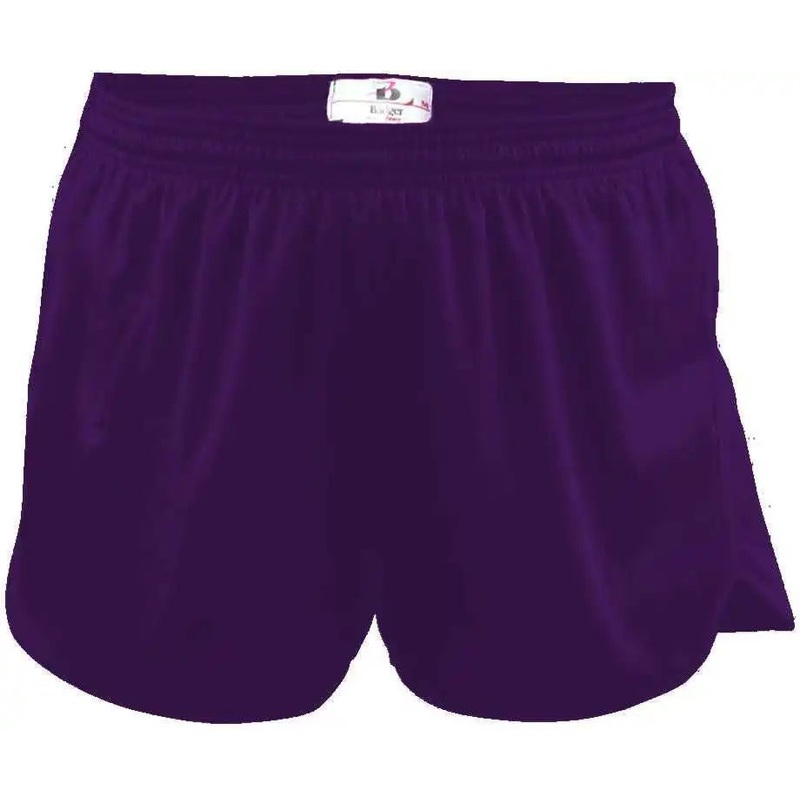 Badger Sport 7272 B-Core Mens Track Short – Purple