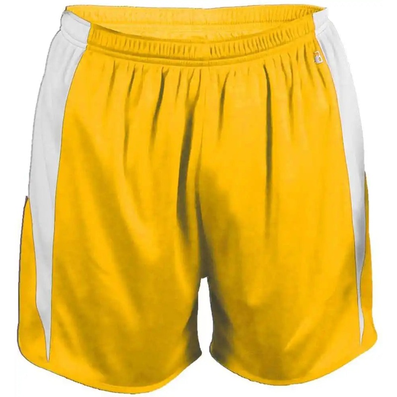 Badger Sport 7273 Stride Short – Gold White