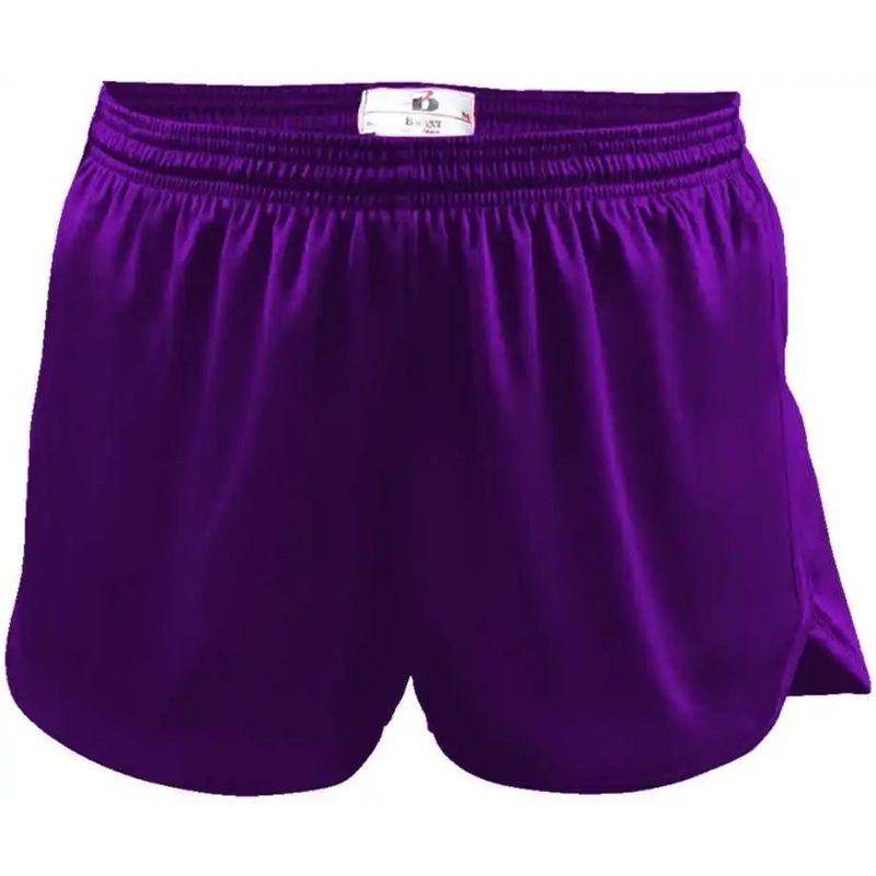 Badger Sport 7278 B-Core Ladies Track Short – Purple