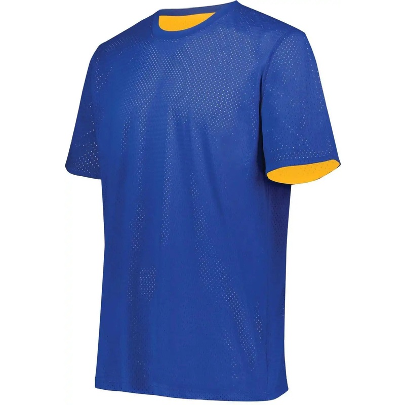 Augusta 1603 Youth Short Sleeve Mesh Reversible Jersey – Royal Gold