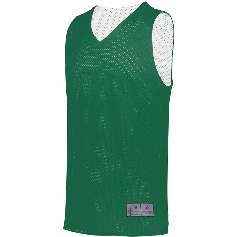Augusta 161 Tricot Mesh Reversible Jersey 2.0 – Dark Green White