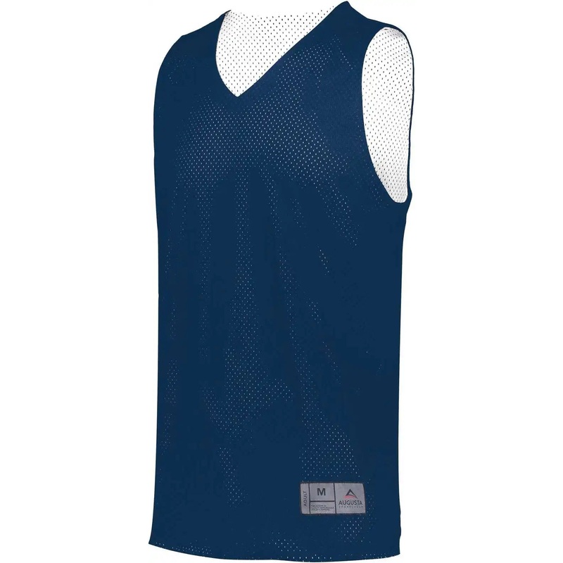 Augusta 161 Tricot Mesh Reversible Jersey 2.0 – Navy White