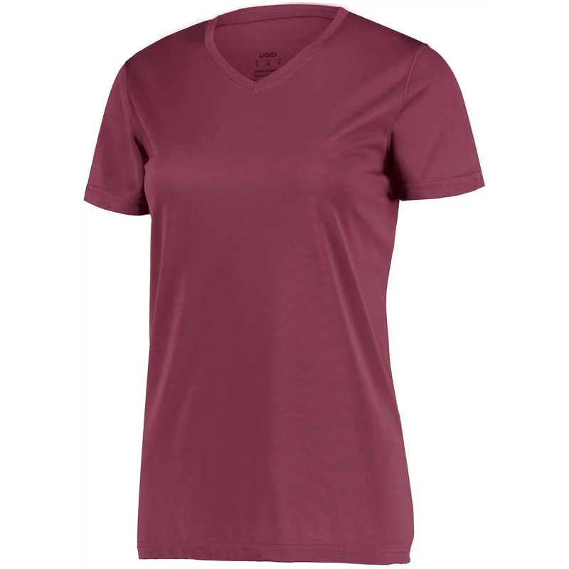 Augusta 1790 Ladies Nexgen Wicking Tee – Maroon (Hlw)