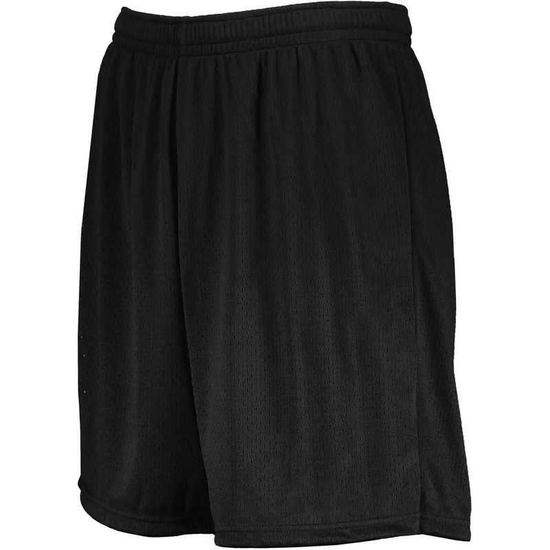 Augusta 1851 Youth Modified Mesh Shorts – Black