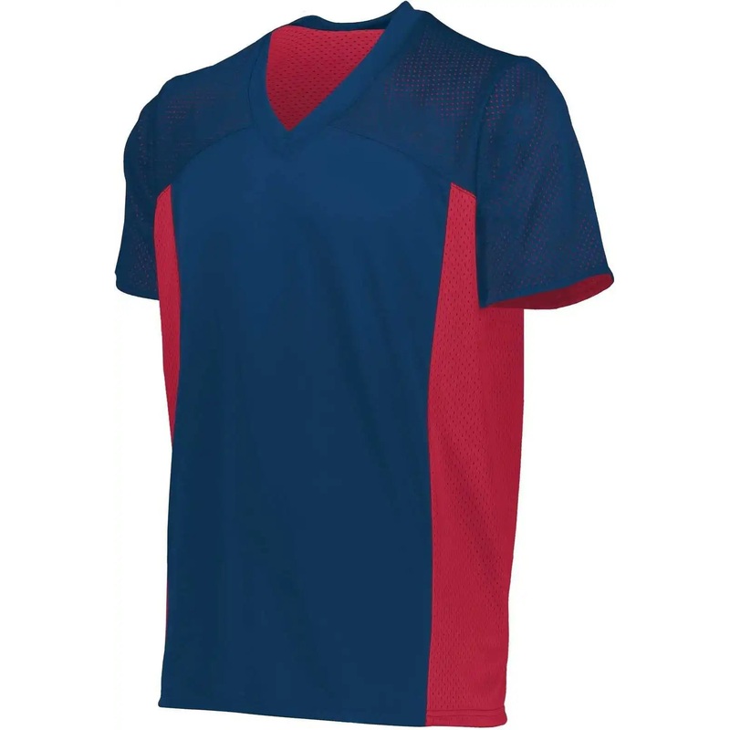 Augusta 264 Reversible Flag Football Jersey – Navy Scarlet