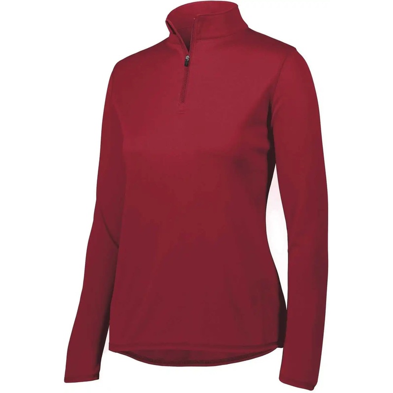 Augusta 2787 Ladies Attain 1/4 Zip Pullover – Cardinal