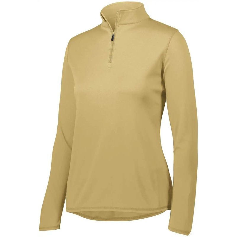 Augusta 2787 Ladies Attain 1/4 Zip Pullover – Vegas Gold
