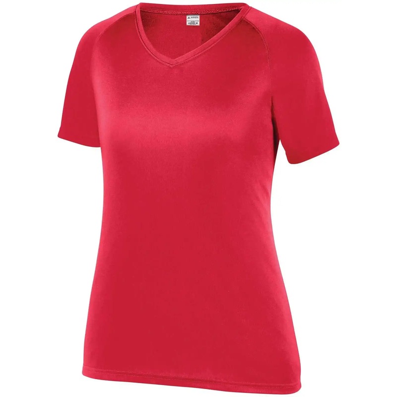 Augusta 2792 Ladies Attain Wicking Shirt – Scarlet