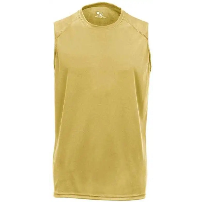 Badger Sport 2130 B-Core Sleeve Youth Tee – Vegas Gold