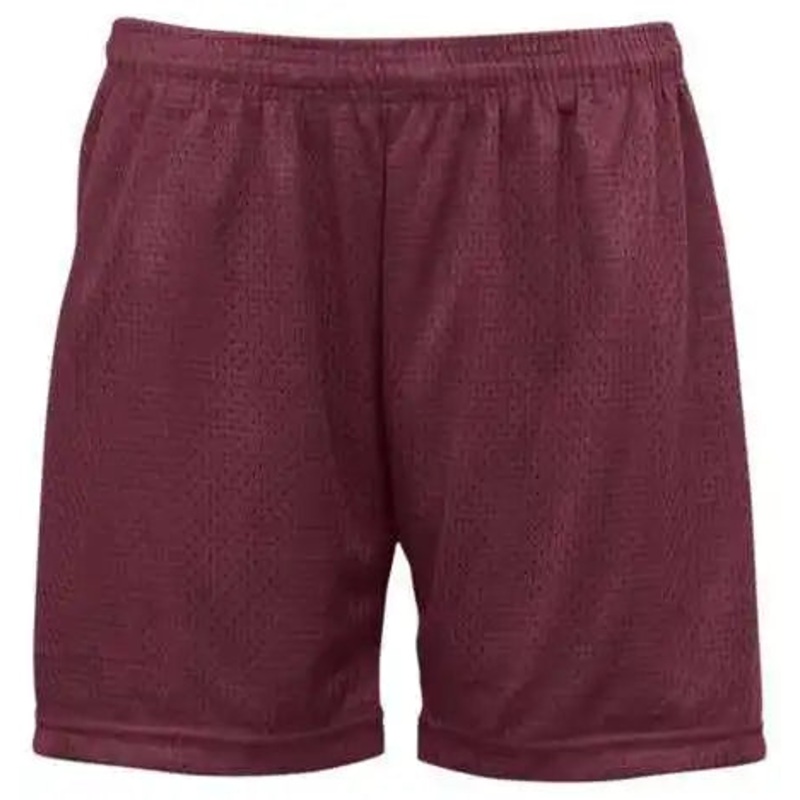 Badger Sport 7216 Ladies Mesh/Tricot Short – Cardinal