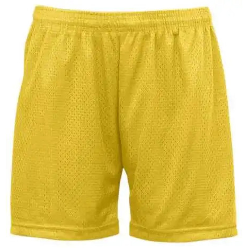Badger Sport 7216 Ladies Mesh/Tricot Short – Gold