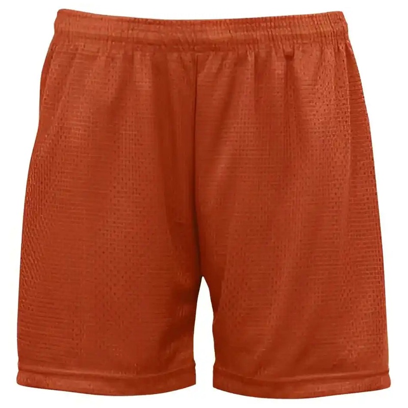Badger Sport 7216 Ladies Mesh/Tricot Short – Orange