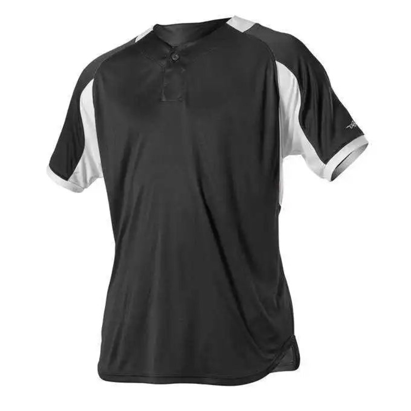 Alleson Athletic 5081BY Youth Baseball Jersey – Black White