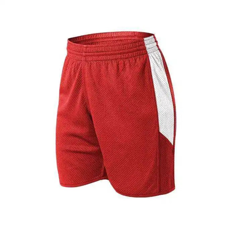 Alleson Athletic 589PSPW Womens Single Ply Reversible Short – Red White