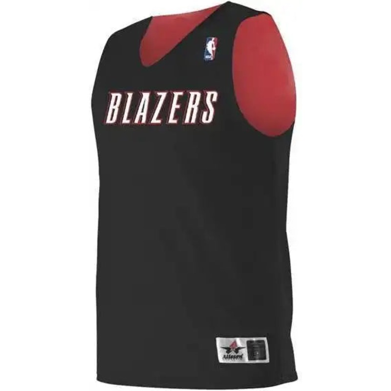 Alleson Athletic A115LY Youth NBA Logo’d Reversible Jersey – Portland Trailblazers