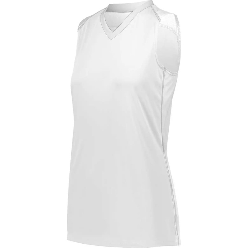Augusta 1687 Ladies Rover Jersey – White