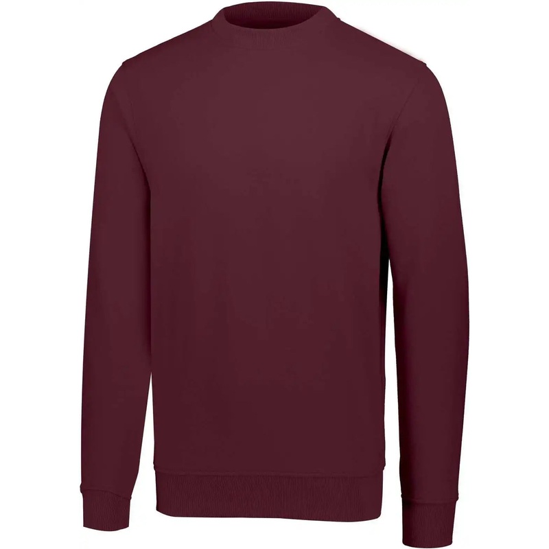 Augusta 5416 60/40 Fleece Crewneck Sweatshirt – Maroon