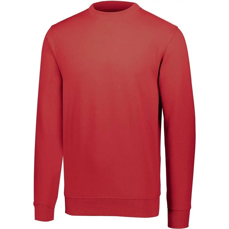 Augusta 5416 60/40 Fleece Crewneck Sweatshirt – Red