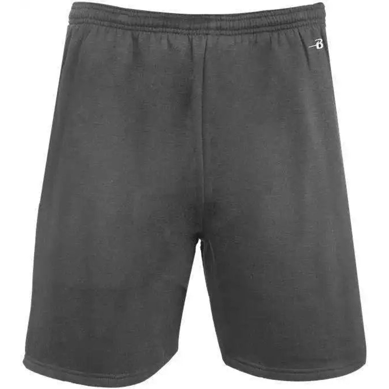 Badger Sport 1207 Athletic Fleece 7 Short – Charcoal