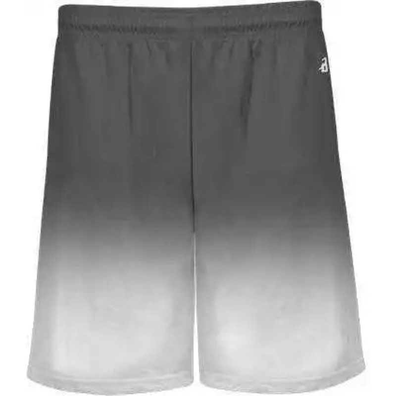 Badger Sport 2206 Ombre Youth Short – Graphite White