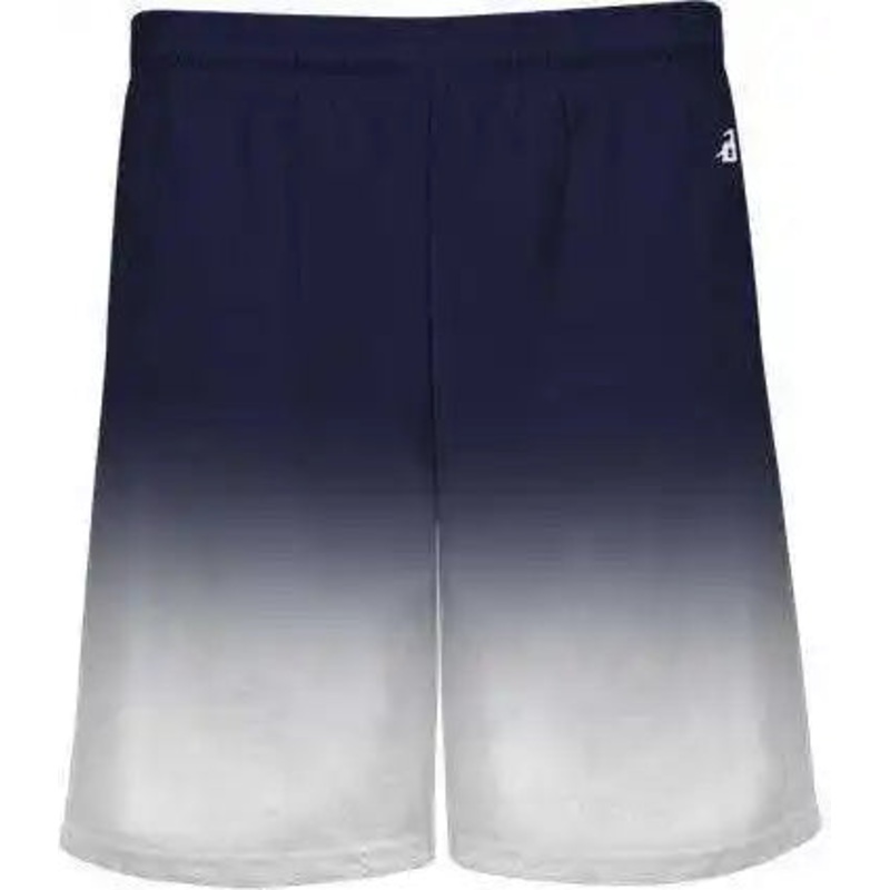 Badger Sport 2206 Ombre Youth Short – Navy White