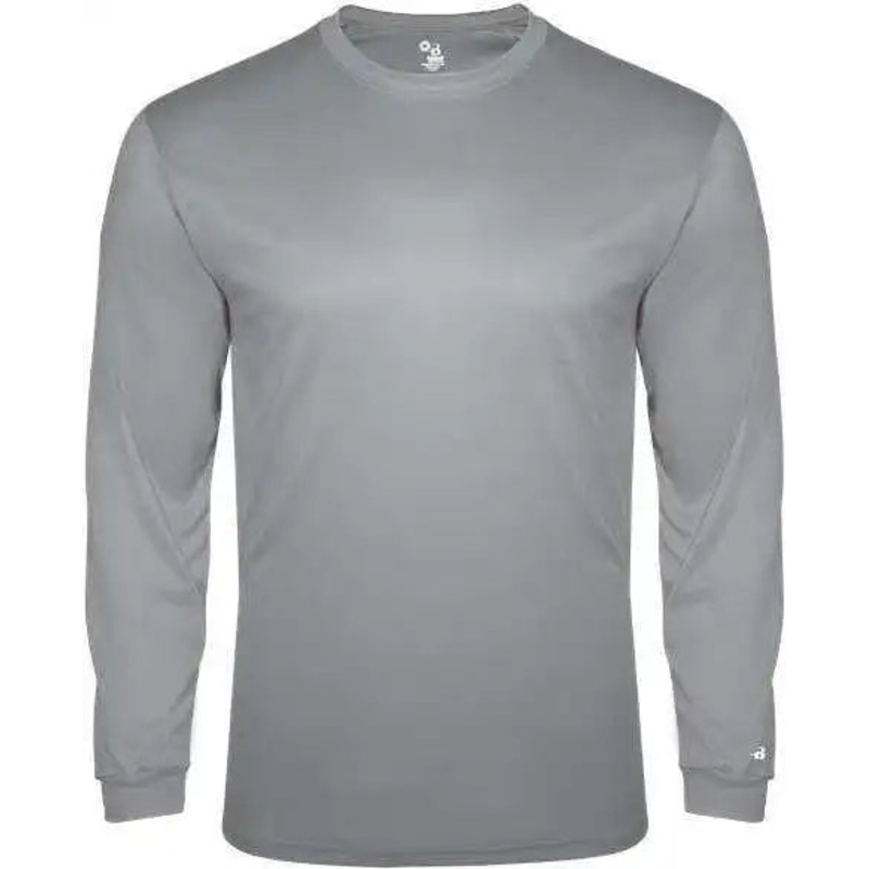 Badger Sport 2944 Tri-Blend Long Sleeve Youth Tee – Oxford