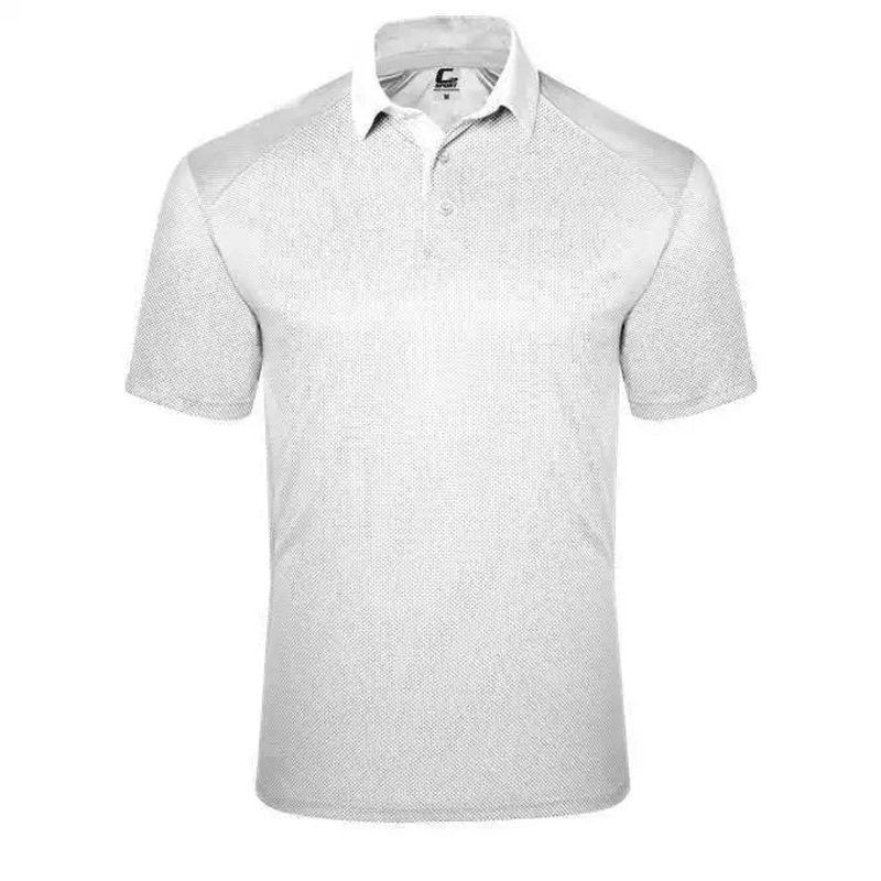 C2 Sport 5904 Mock Mesh Polo – White