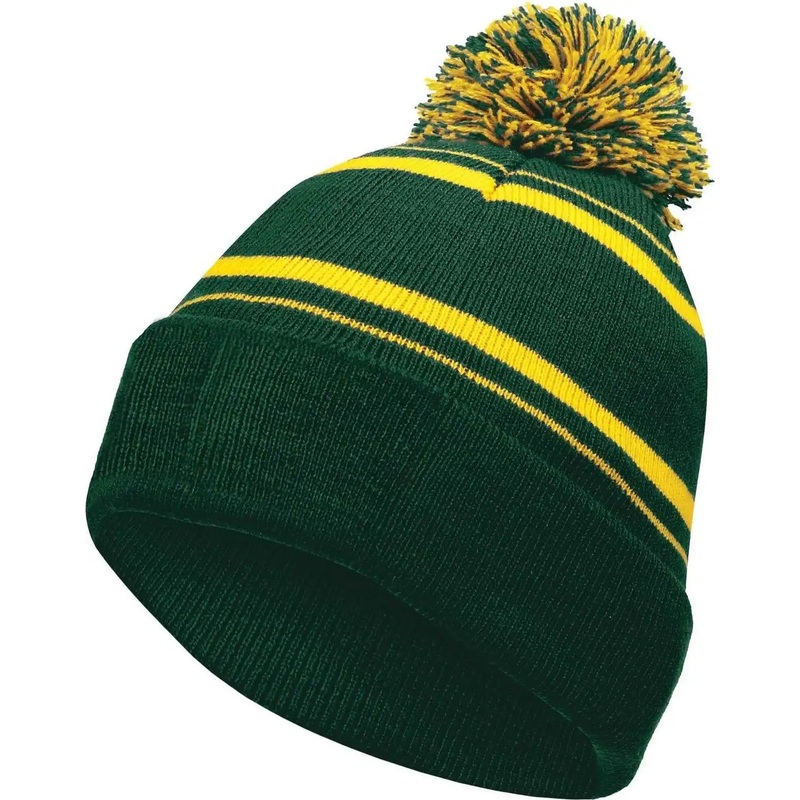 Holloway 223860 Homecoming Beanie with Cuff – Forest Light Gold