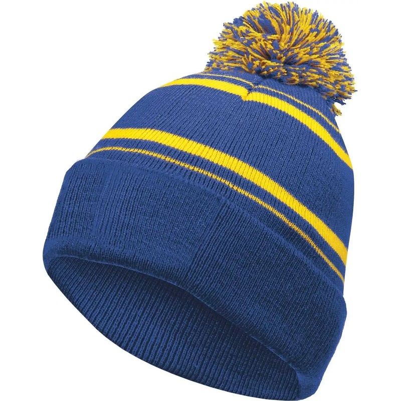 Holloway 223860 Homecoming Beanie with Cuff – Royal Light Gold