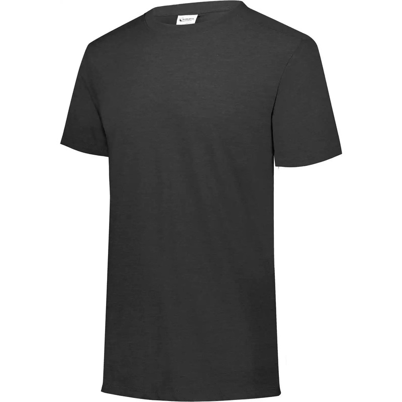 Augusta 3065 Tri-Blend T-Shirt – Black Heather