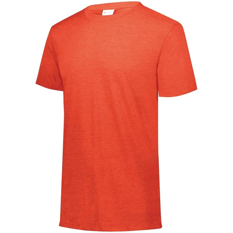 Augusta 3065 Tri-Blend T-Shirt – Orange Heather