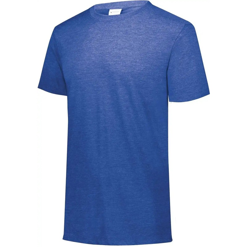 Augusta 3065 Tri-Blend T-Shirt – Royal Heather