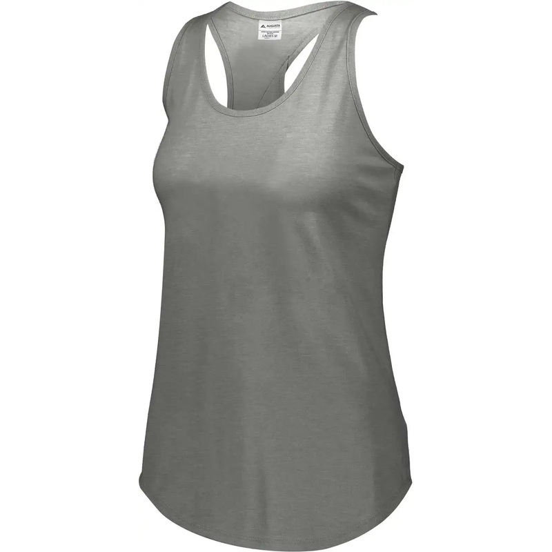 Augusta 3078 Ladies Lux Tri-Blend Tank – Grey Heather