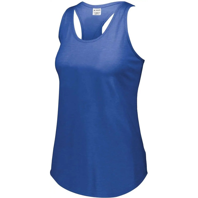 Augusta 3078 Ladies Lux Tri-Blend Tank – Royal Heather