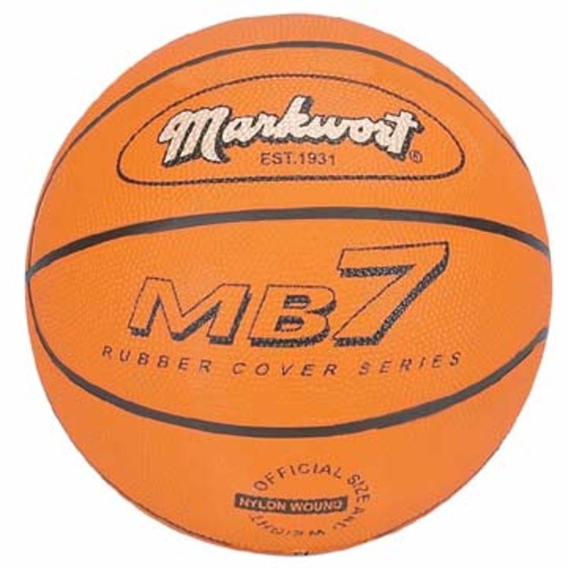 Markwort Rubber Basketball – 29.5 – Orange