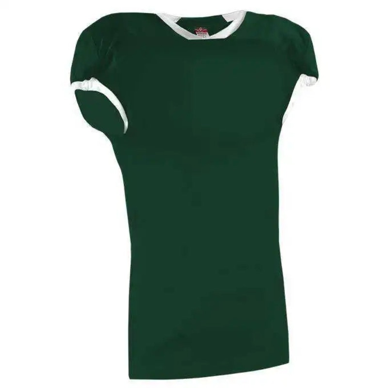 Alleson Athletic 775Y Youth Recruit Game Jersey – Forest White