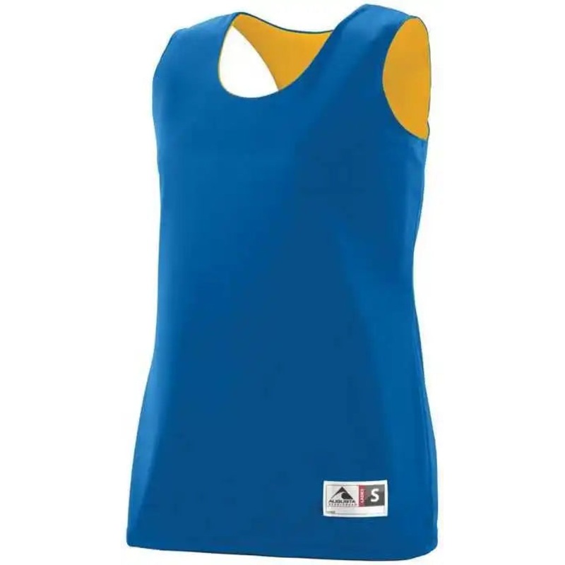 Augusta 148 Reversible Wicking Tank – Royal Gold
