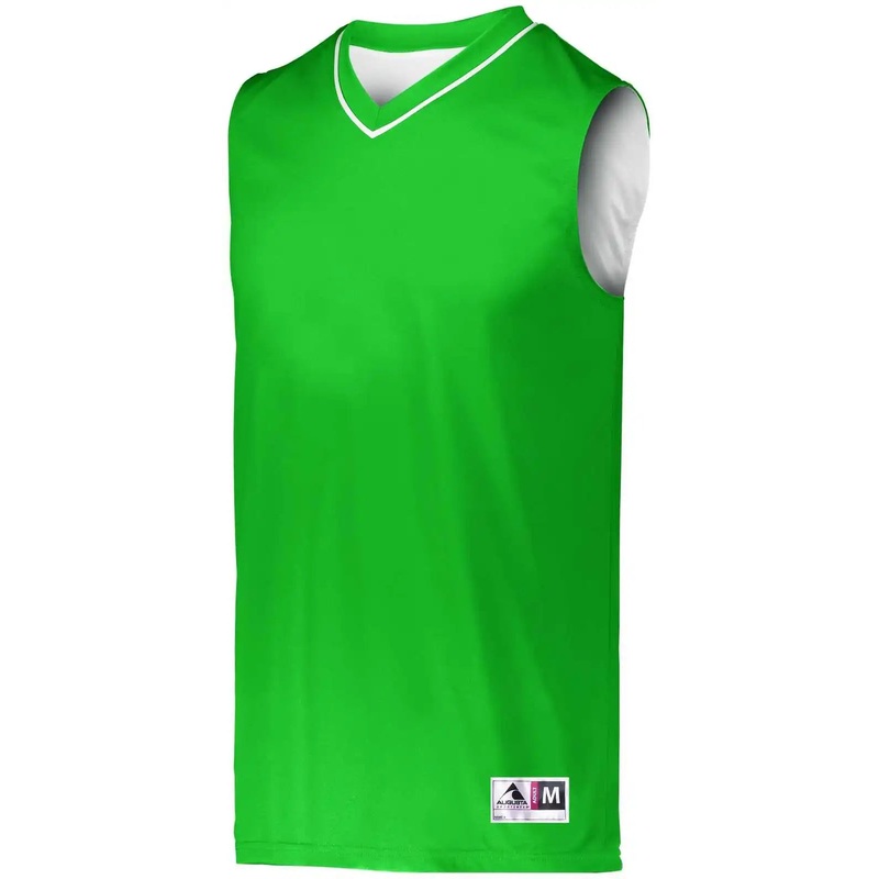 Augusta 152 Reversible Two-Color Jersey – Kelly White