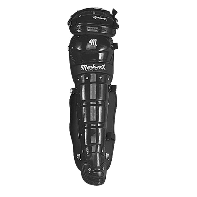 Markwort Leg Guards 19 Black with Wingd