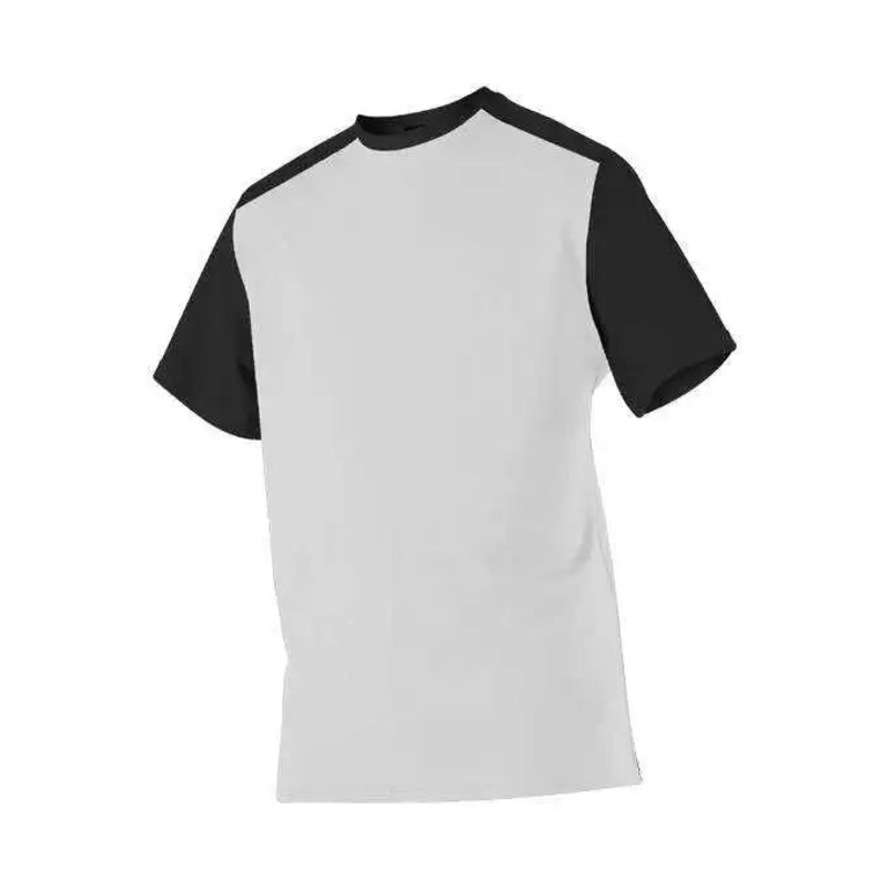 Alleson Athletic 532CJ Youth Crew Neck Baseball Jersey – White Black