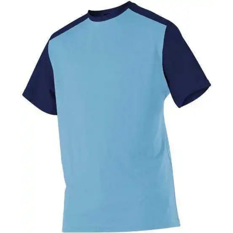 Alleson Athletic 532CJY Youth Crew Neck Baseball Jersey – Columbia Blue Navy