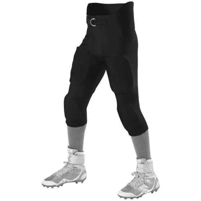 Alleson Athletic 6857P Adult Icon Integrated Football Pants – Black