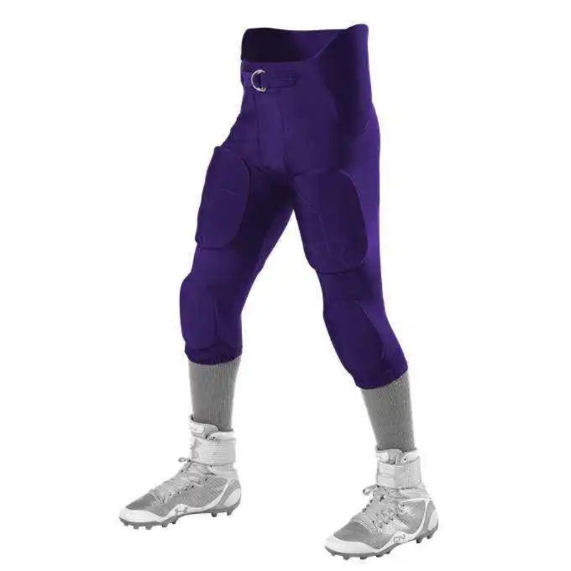 Alleson Athletic 6857P Adult Icon Integrated Football Pants – Purple