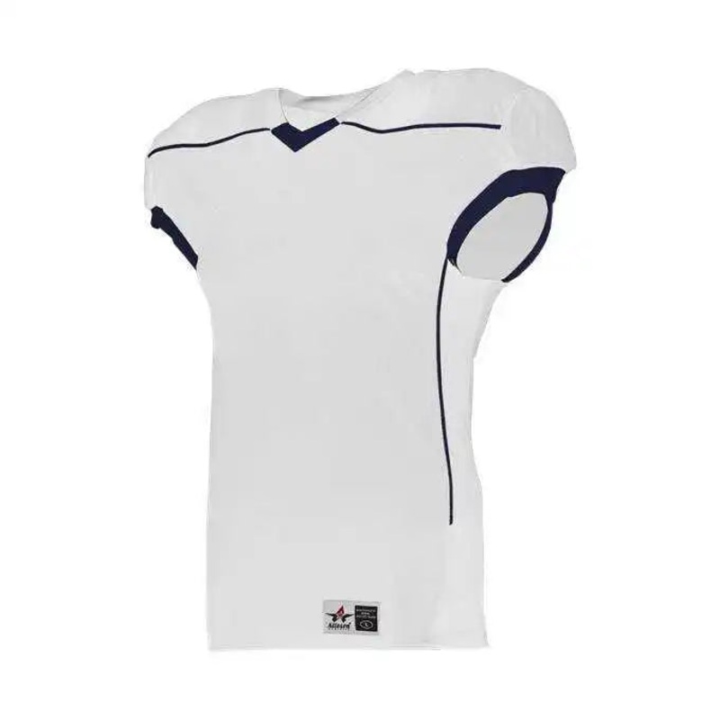Alleson Athletic 776E Adult Speed Game Jersey – White Navy