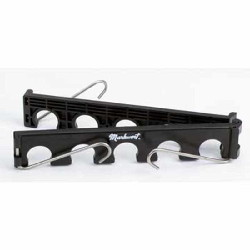 Markwort Bat Fence Rack – Black