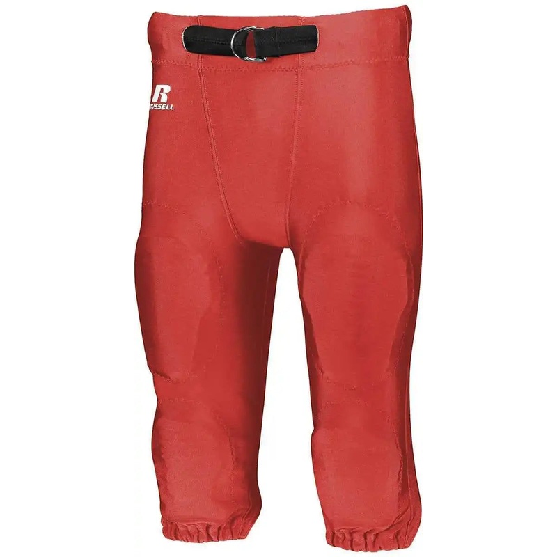 Russell F2562M Deluxe Game Pant (Pads Not Included) – True Red